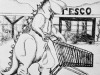 Godzilla at Tesco