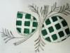 Christmas card decoration