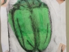 chine collie intaglio. Alan Birch print workshops in school.