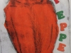 Intaglio print . Alan Birch print workshops in school.