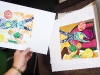 Relief print based of work by Delaunay