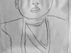 Drawing of friend.