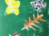 Relief print from plants.