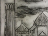 Venatian print based on painting by Canaletto