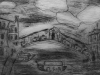 Bridge of Sighs . Engraving by Year 5 pupil with Alan Birch