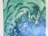 Collograph by Julie Wightman-Lingmoor working with Alan Birch at Prospect Studio.