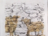 katie blair etching and chine collie